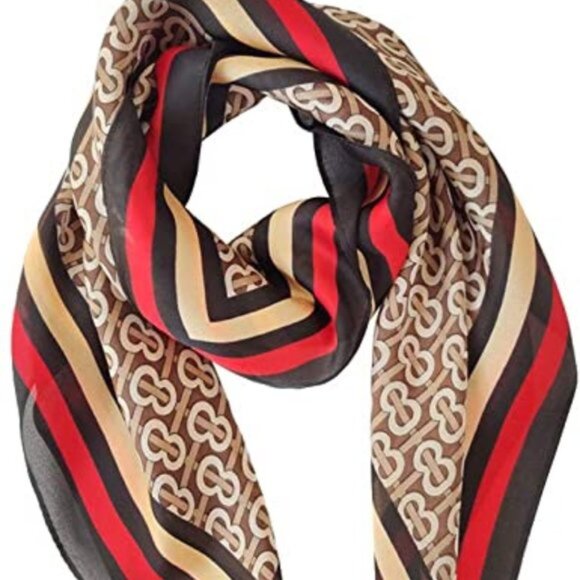 100% Mulberry Silk Scarf Shawl 70"x35" | NWT | Lightweight Long Wrap - Picture 7 of 7